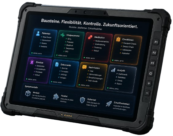 abstrahierte grafische Übersicht